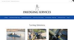 Desktop Screenshot of dredging-services.co.za